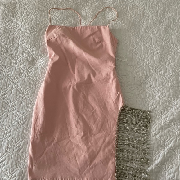 White Fox Boutique Come Back Mini Dress in Pink size XS - Picture 9 of 9